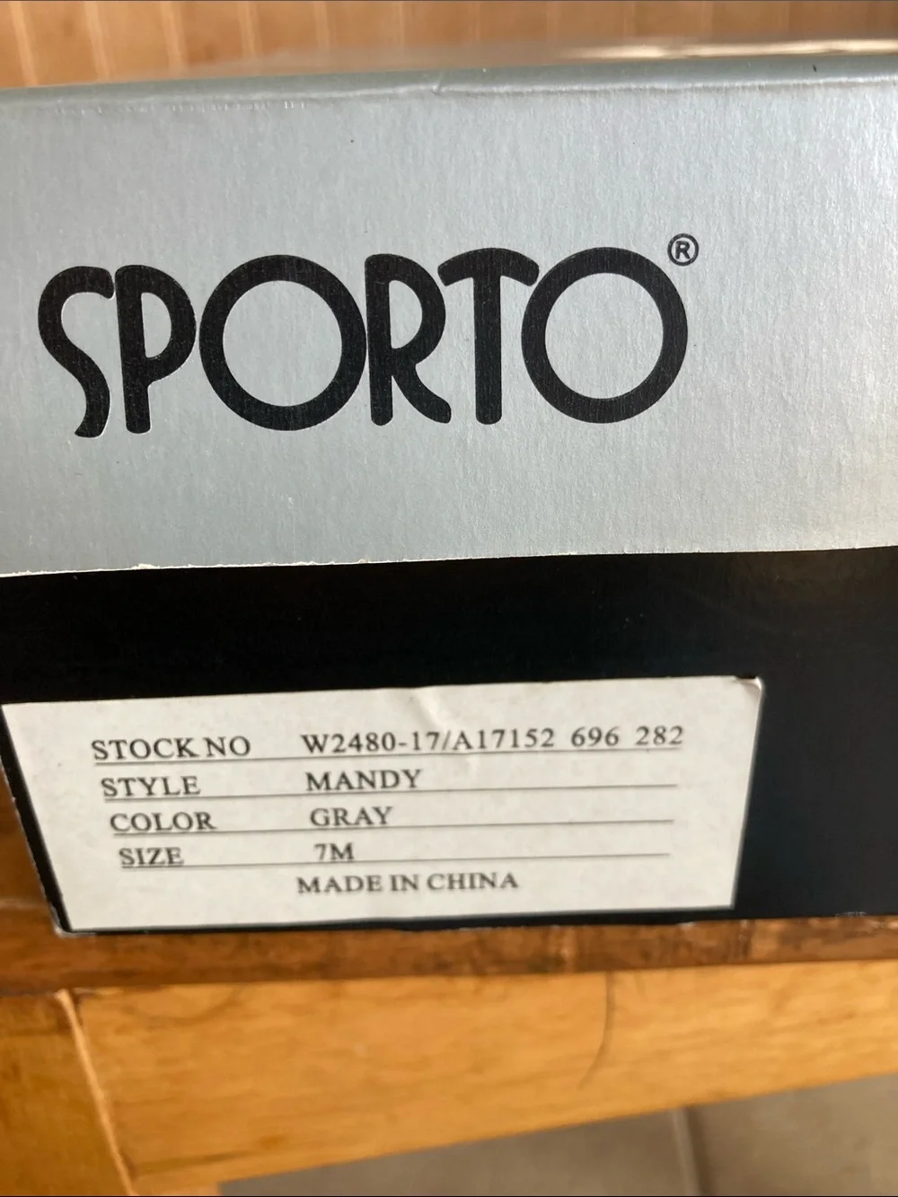 Sporto Black and Gray Suede Wool-Blend Zip Boots - Size 7